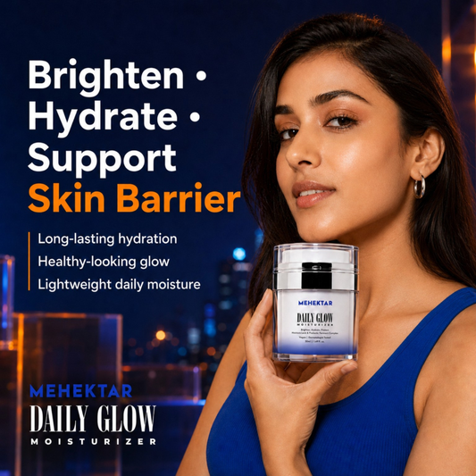 MEHEKTAR Daily Glow Moisturizer with Vitamin C, 50 ml