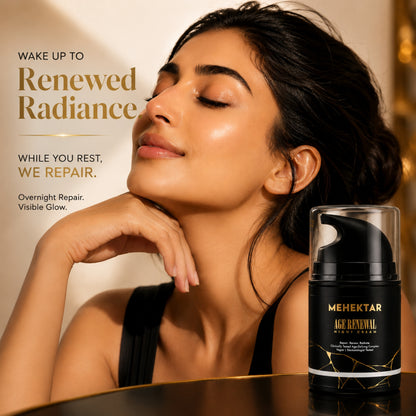 MEHEKTAR Age Renewal Night Cream with Retinol, 50 ml