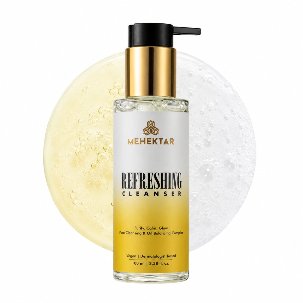 MEHEKTAR Refreshing Cleanser – Green Tea & Centella, 100 ml