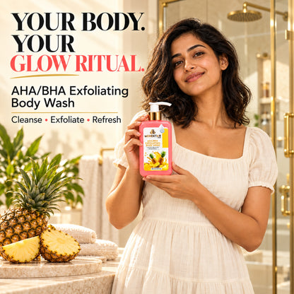 MEHEKTAR EVIRA AHA/BHA Exfoliating Body Wash, 250 ml