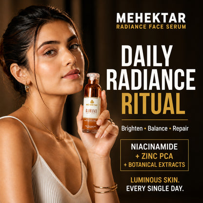 MEHEKTAR Radiance Face Serum with Niacinamide & Zinc PCA, 30 ml