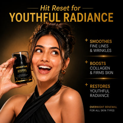 MEHEKTAR Age Renewal Night Cream with Retinol, 50 ml